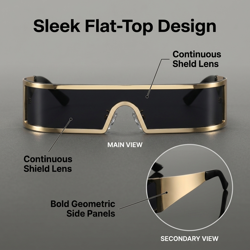 Cyberpunk Metal Frames