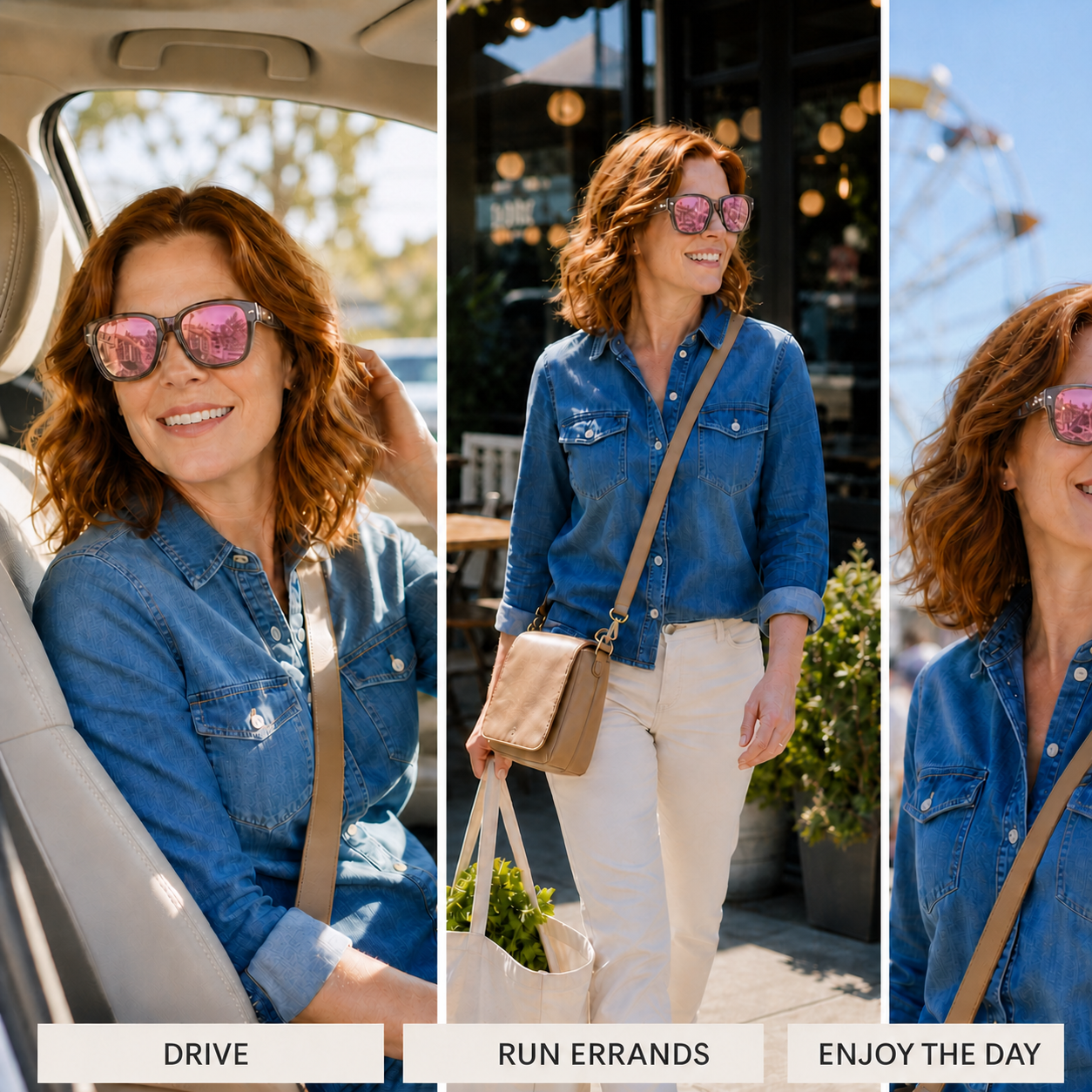 Fitover Mirrored & Polarized Sunglasses