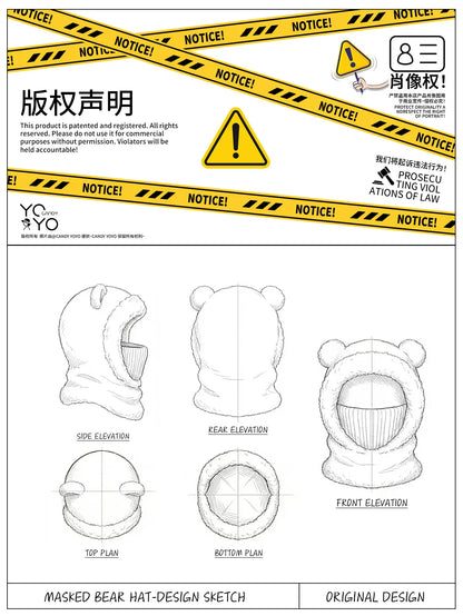 Teddy Bear Balaclava