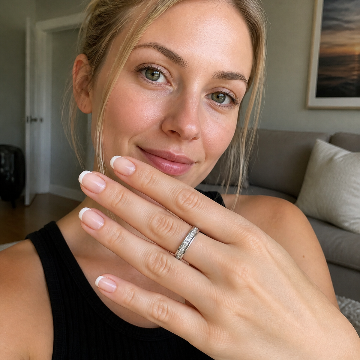 Titanium Steel Anxiety Rings