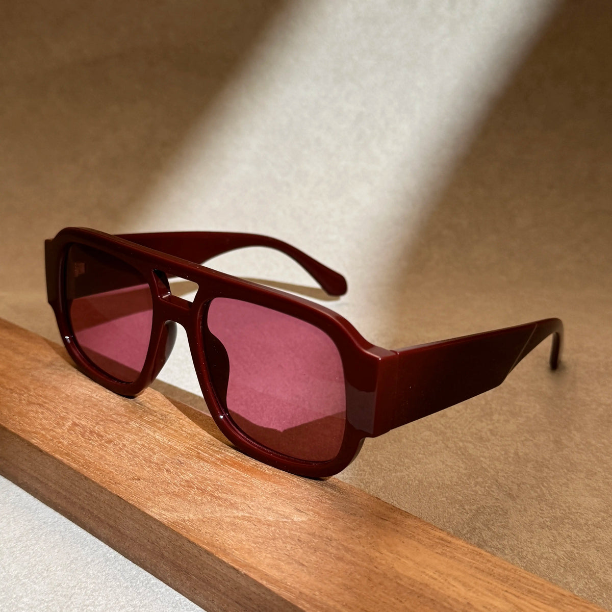 Cevani Chunky Aviator Sunglasses