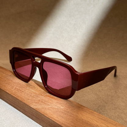 Cevani Chunky Aviator Sunglasses