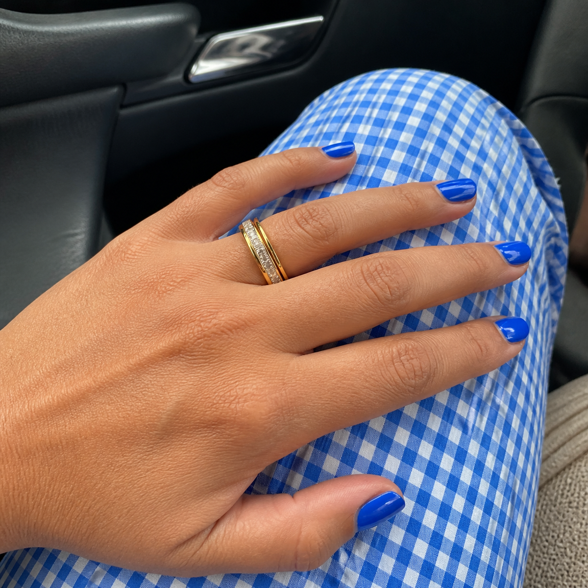 Titanium Steel Anxiety Rings