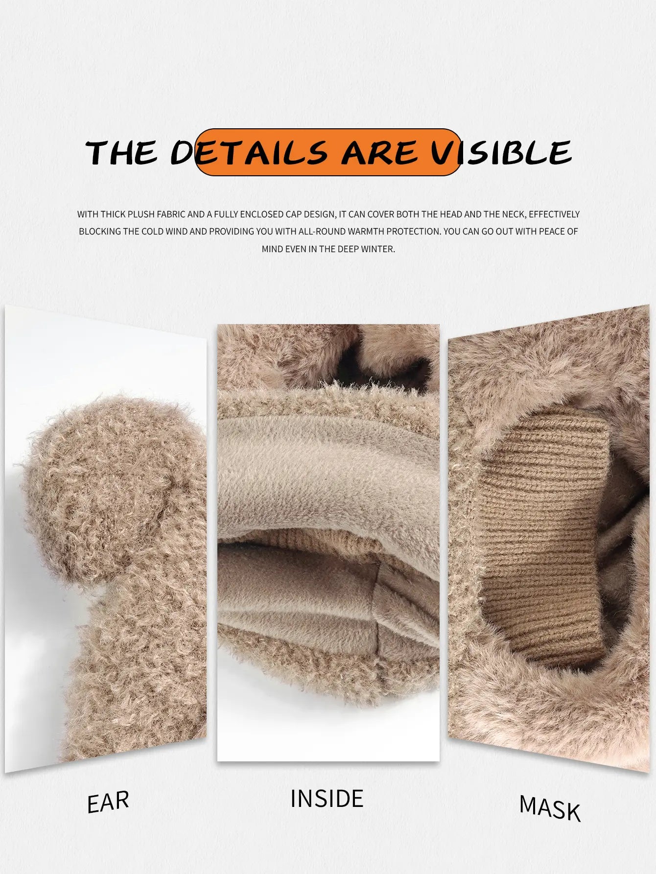 Teddy Bear Balaclava