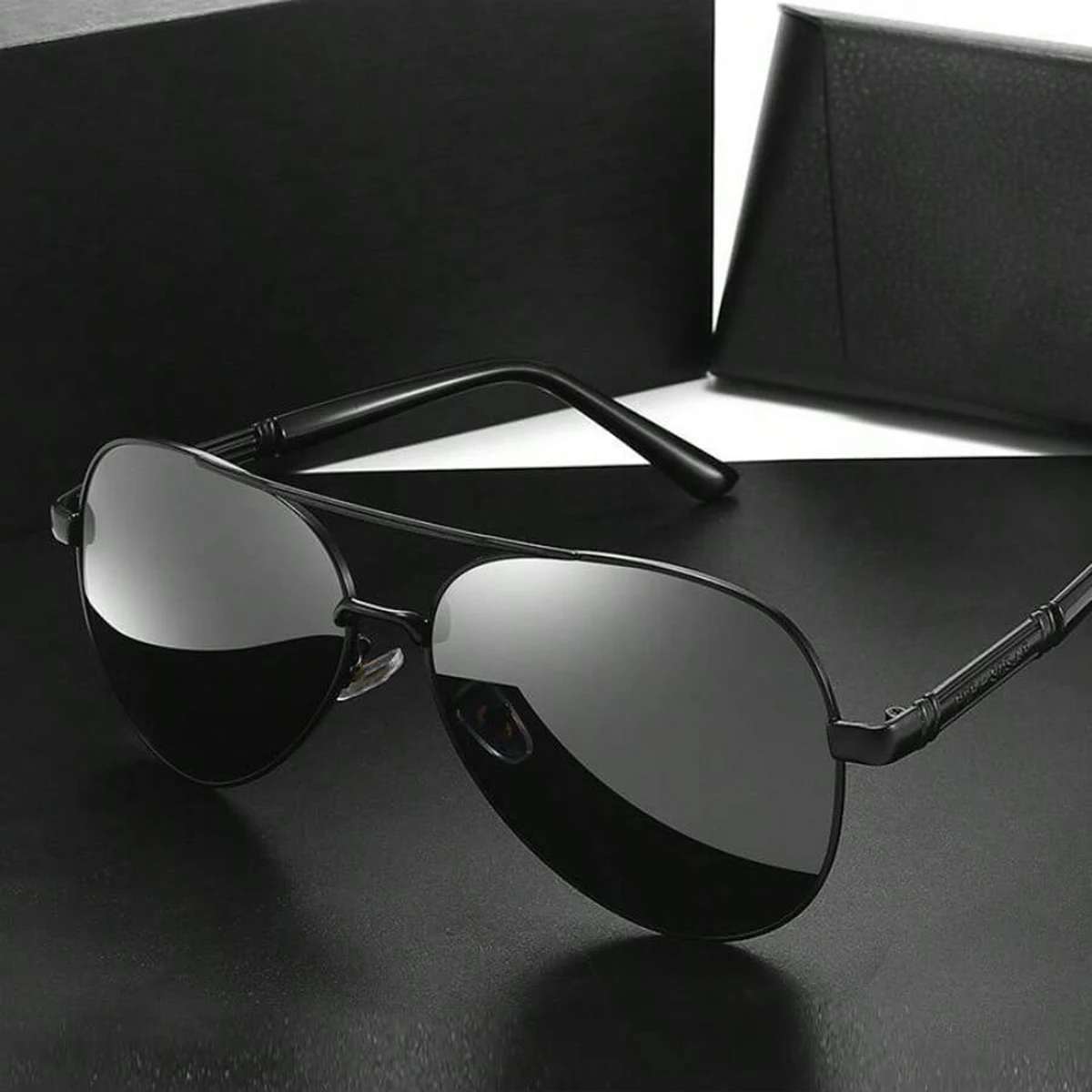 Sunglasses for Men Day and Night Vision Driving Fishing Anti-Uv Trend Shades for Men Glass Authentic Sun Protec Fa