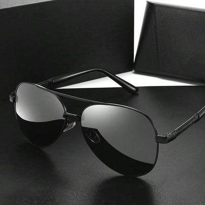 Sunglasses for Men Day and Night Vision Driving Fishing Anti-Uv Trend Shades for Men Glass Authentic Sun Protec Fa