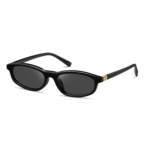 KIMORN Oval Cat Eye Polarized Sunglasses for Women, Y2K Vintage Style, for Travel Beach Daily Wear Summervibes