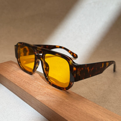 Cevani Chunky Aviator Sunglasses