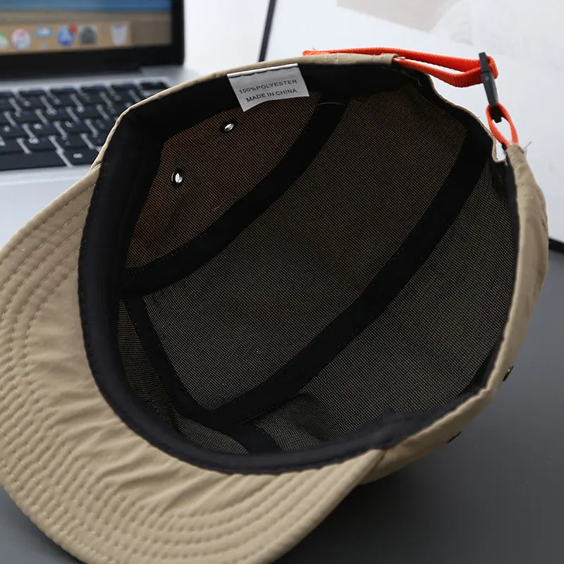 Japanese Style Lightweight Packable 5-Panel Cap