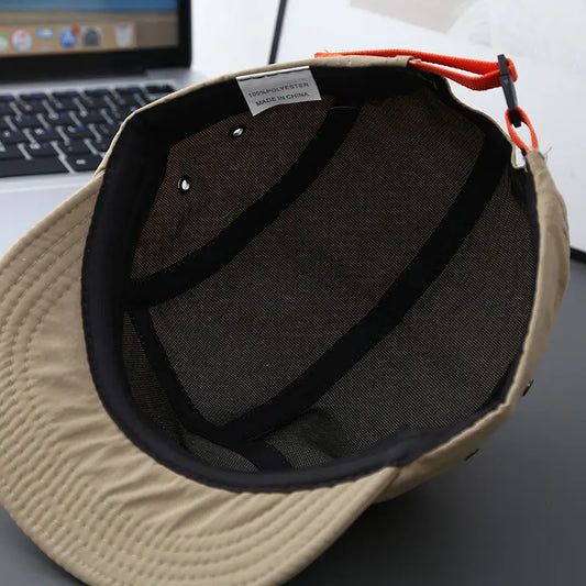 Japanese Style Lightweight Packable 5-Panel Cap