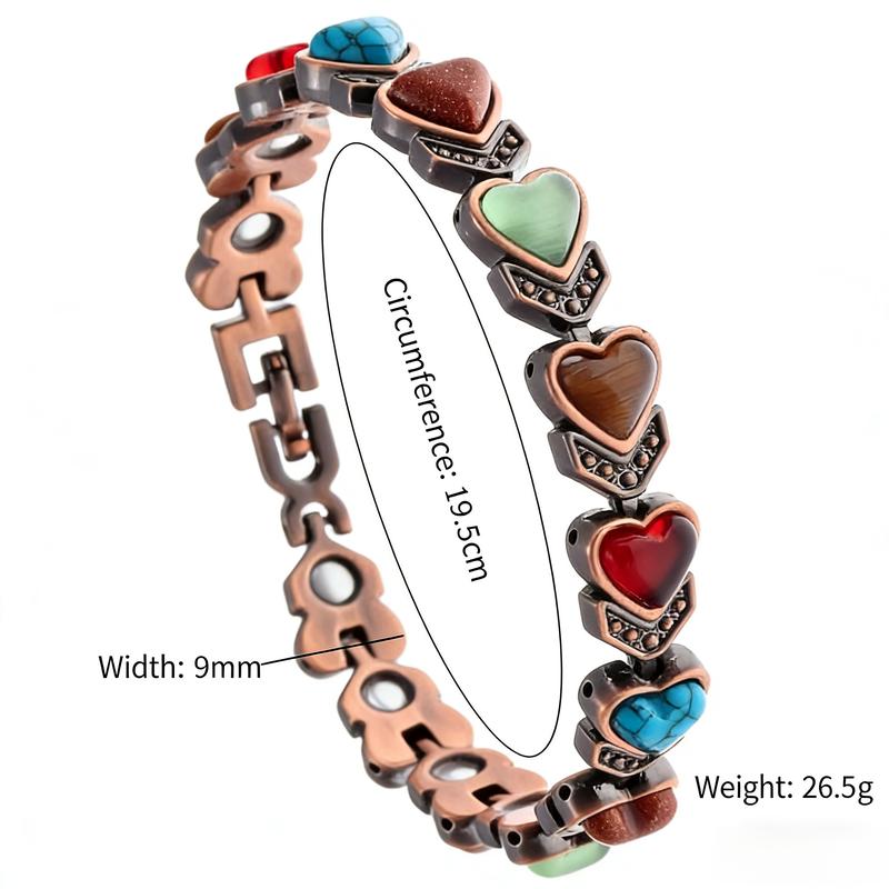 Aura Stone Copper Bracelet