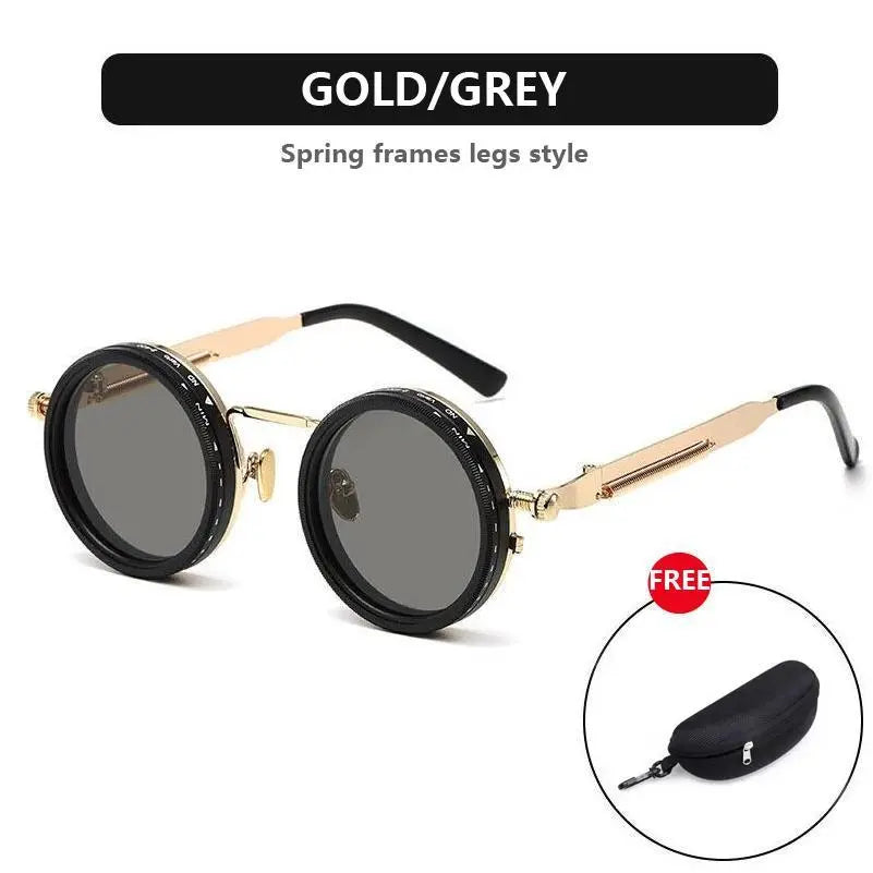  Polarized Retro Round Sunglasses