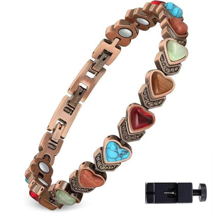 Aura Stone Copper Bracelet