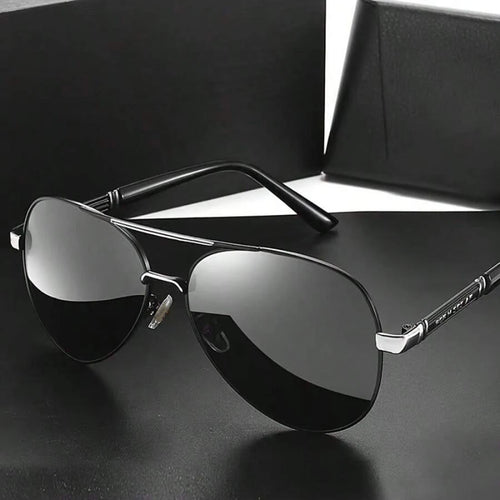 Sunglasses for Men Day and Night Vision Driving Fishing Anti-Uv Trend Shades for Men Glass Authentic Sun Protec Fa
