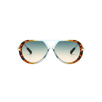 Y2K Retro Fashion Tortoise Shell Polarized Sunglasses