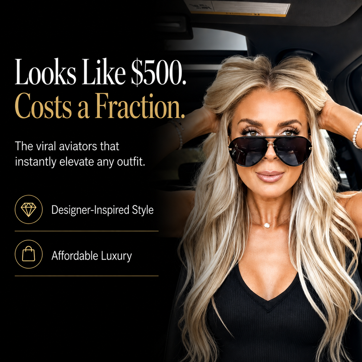 Cevani Aviator Sunglasses