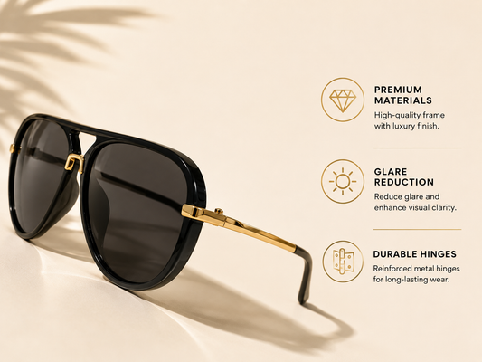 Cevani Aviator Sunglasses