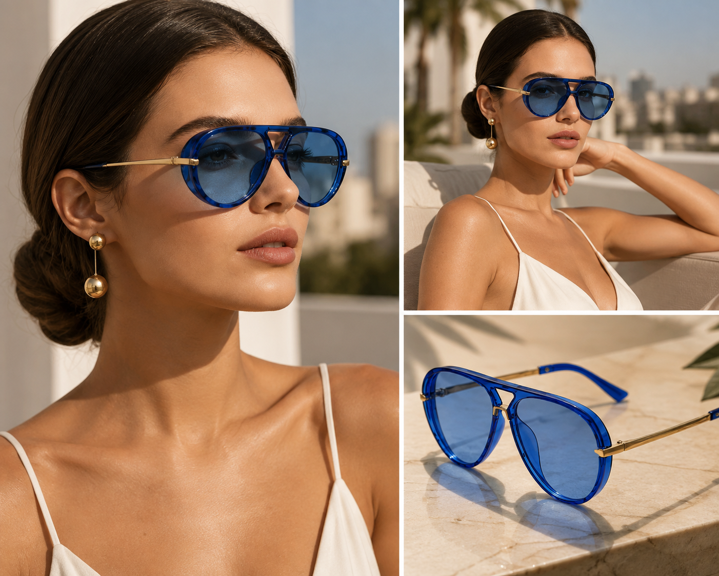 Cevani Aviator Sunglasses