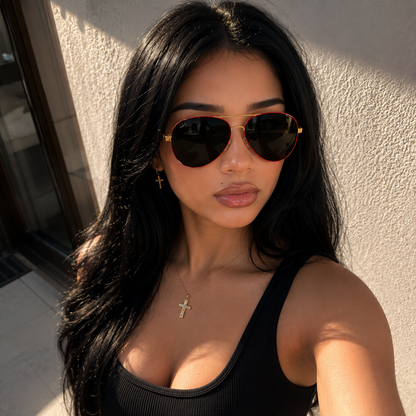 Cevani Luxe Aviator Sunglasses