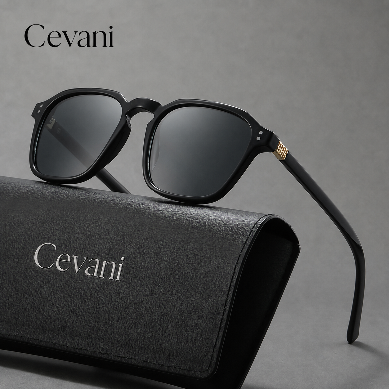 Polarized Square Retro Style Sunglasses
