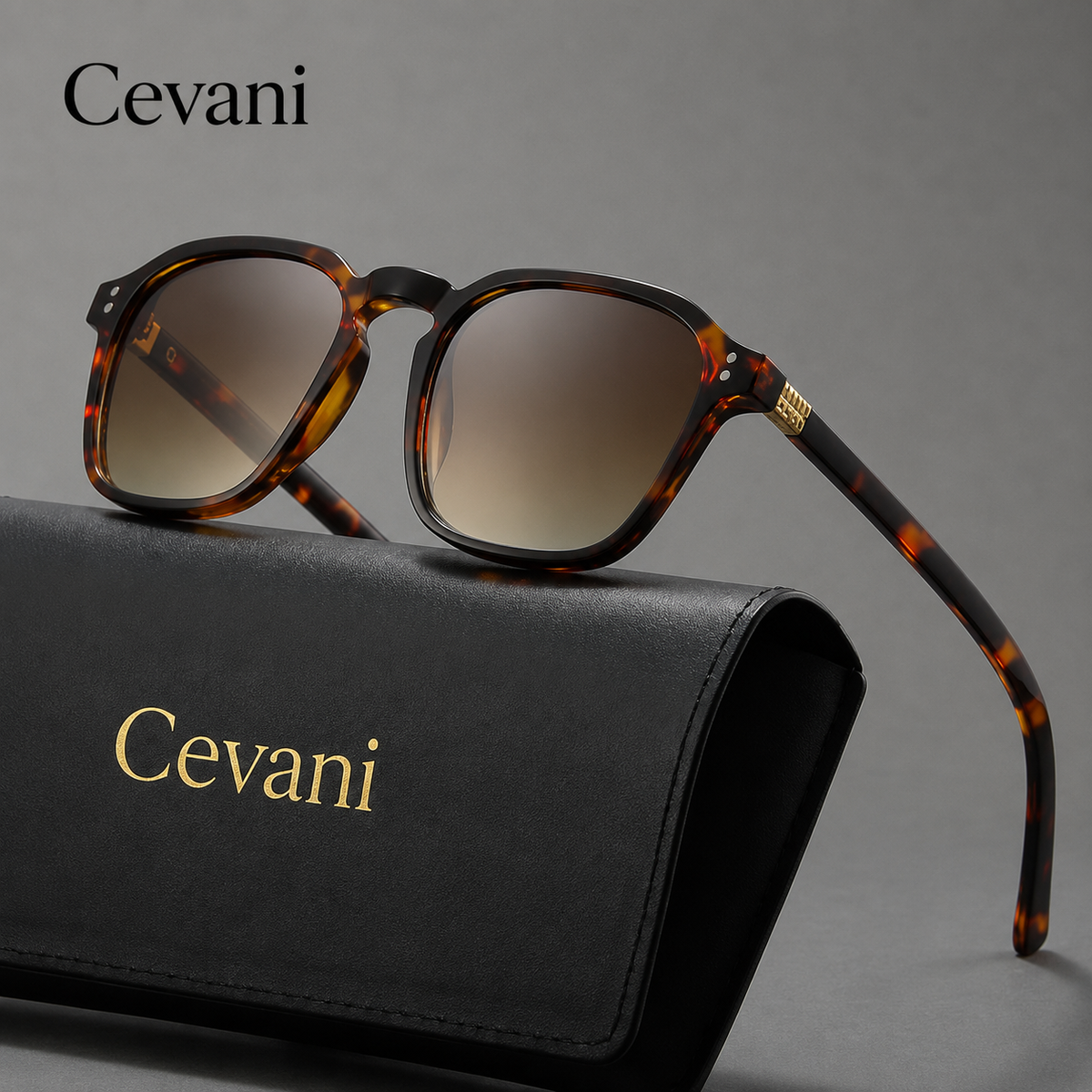 Polarized Square Retro Style Sunglasses