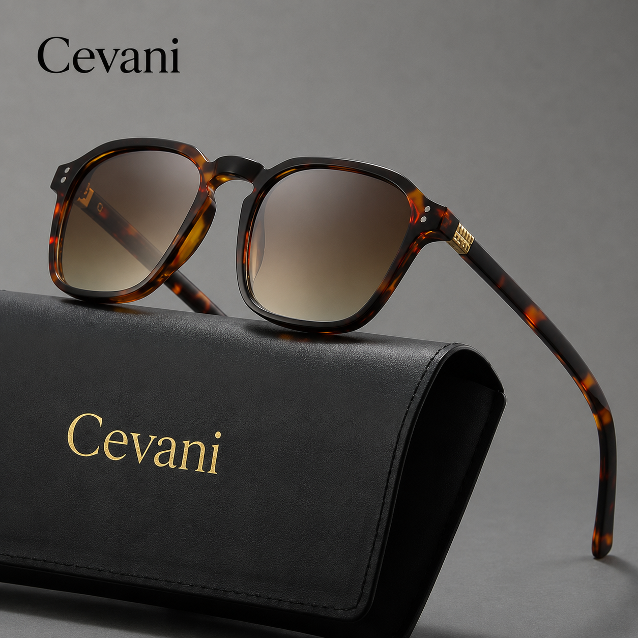 Polarized Square Retro Style Sunglasses