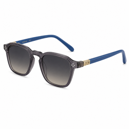 Polarized Square Retro Style Sunglasses