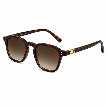 Polarized Square Retro Style Sunglasses