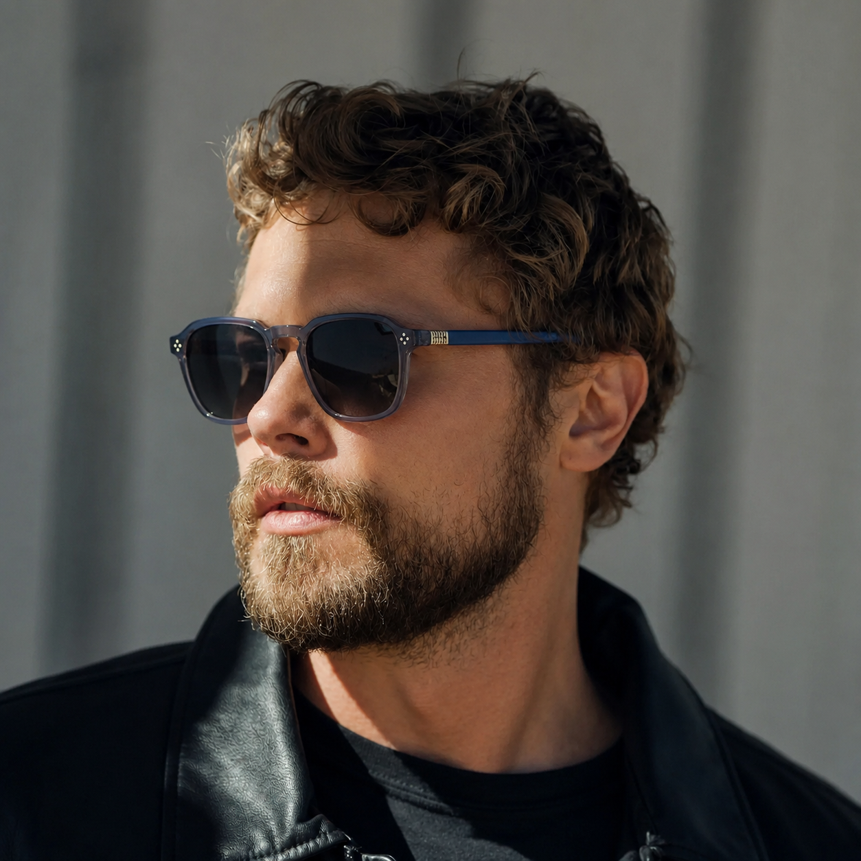 Polarized Square Retro Style Sunglasses