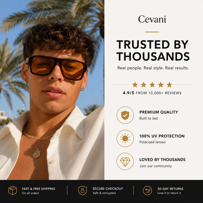 Polarized Square Retro Style Sunglasses