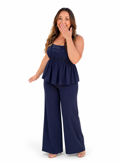 Cami Top & Wide Leg Pants Set