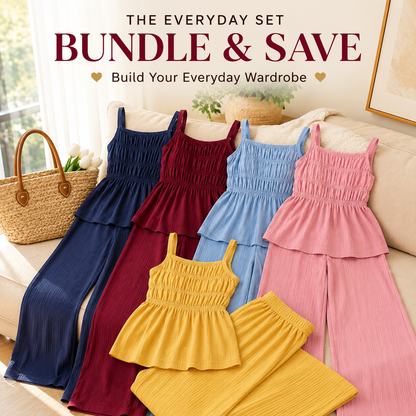 Cami Top & Wide Leg Pants Set