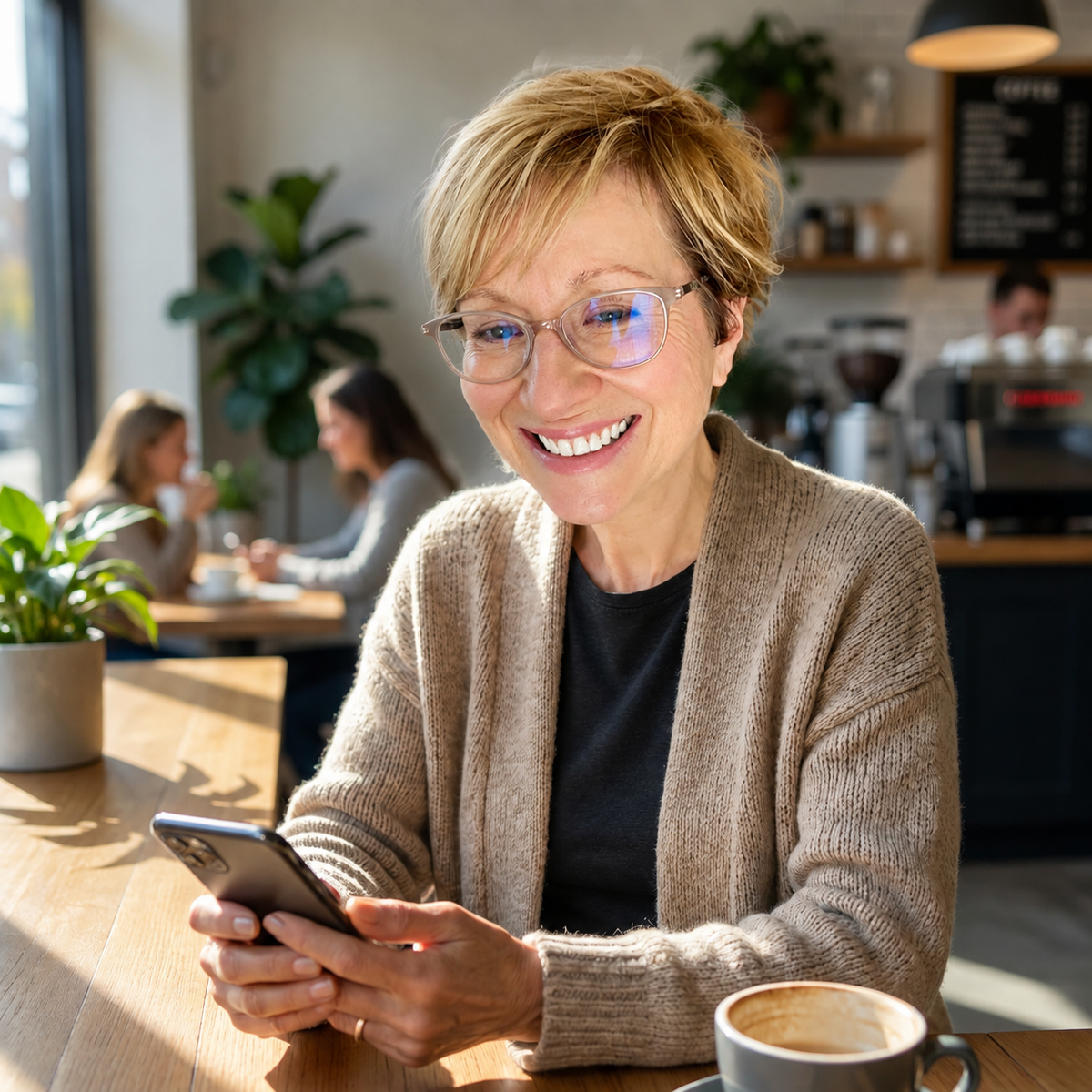 Transition Reading Glasses with UV Sun Protection