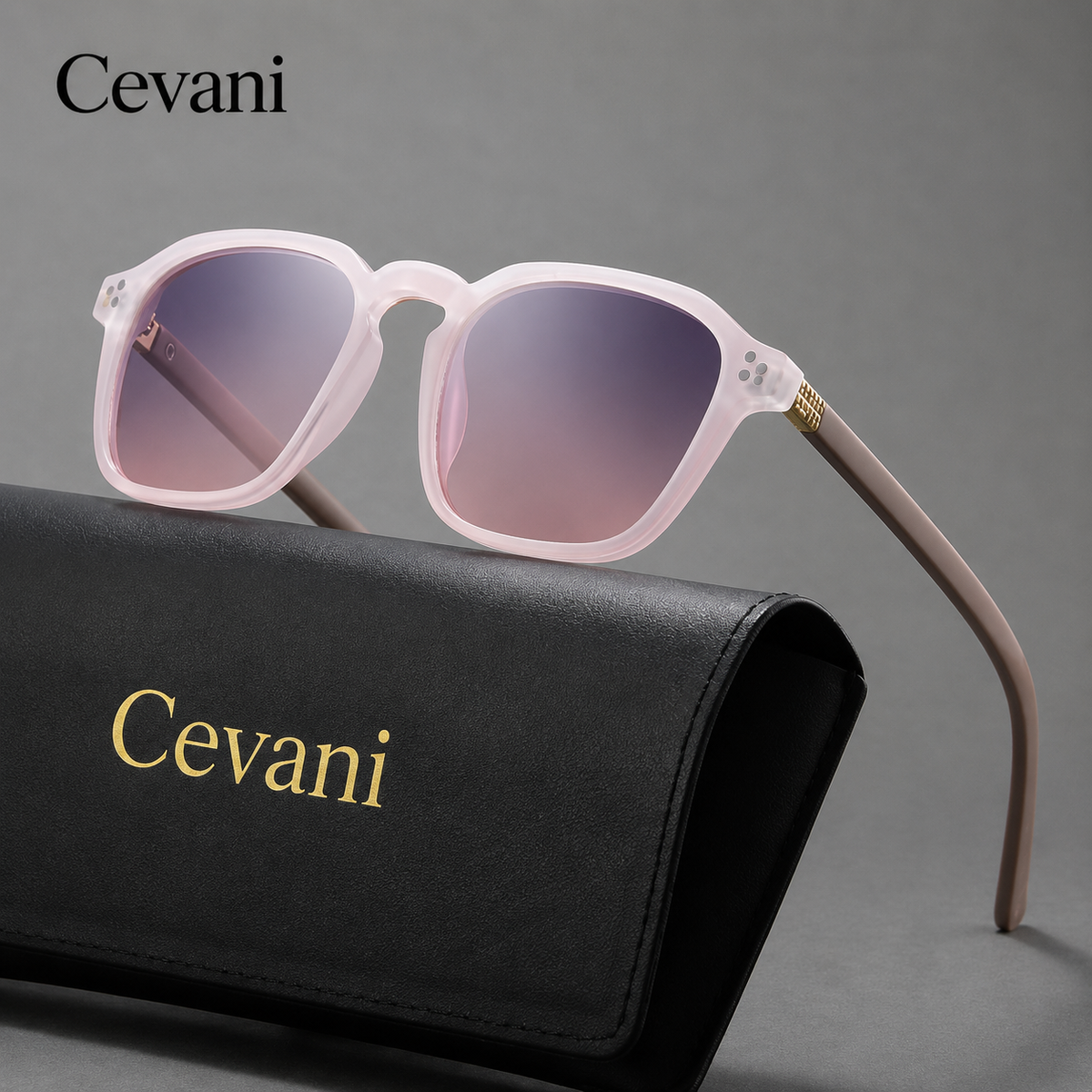 Polarized Square Retro Style Sunglasses