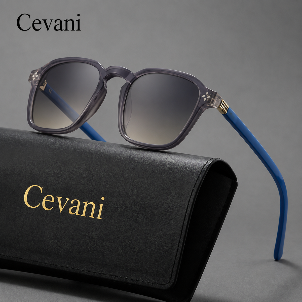 Polarized Square Retro Style Sunglasses
