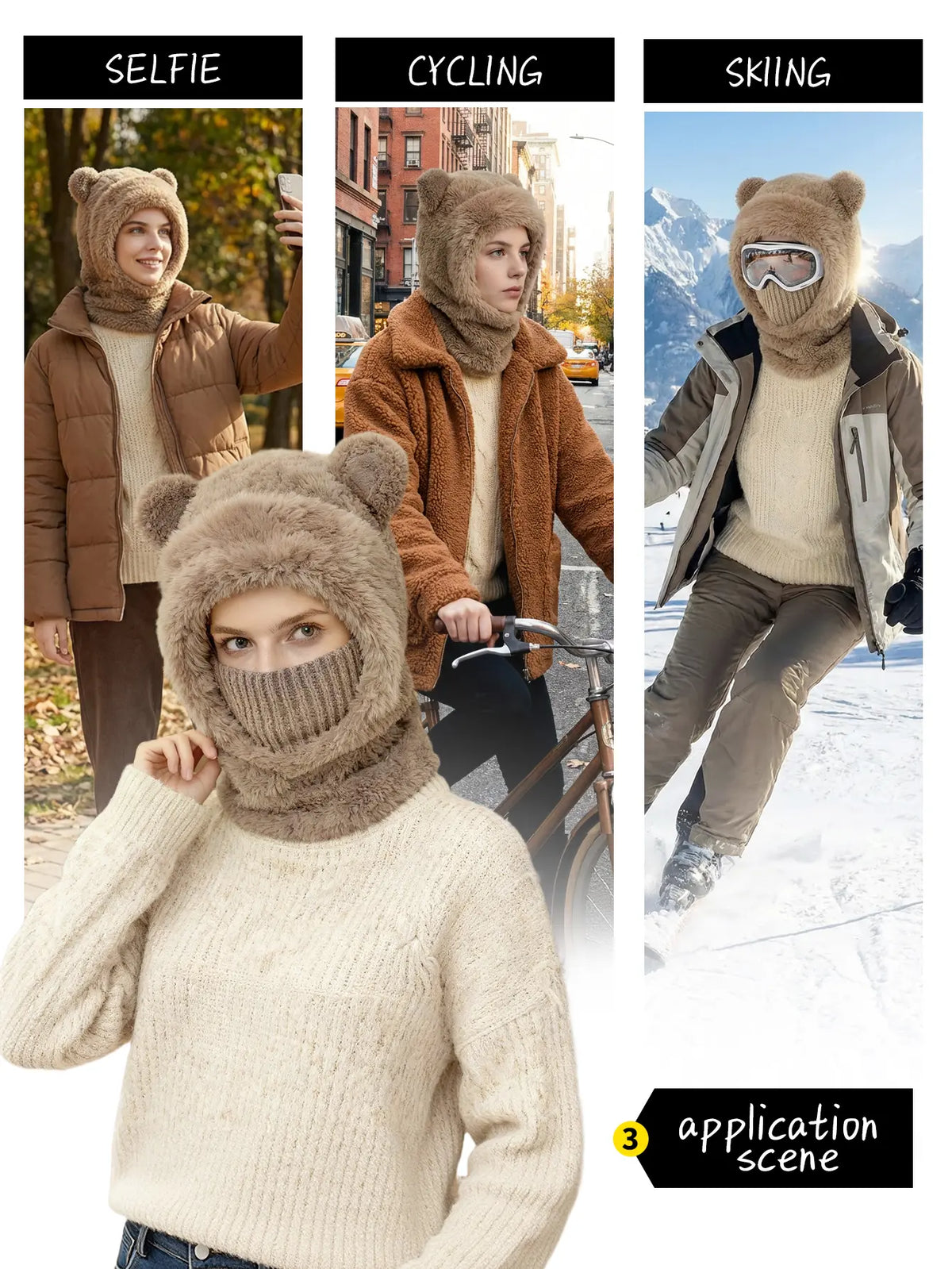 Teddy Bear Balaclava