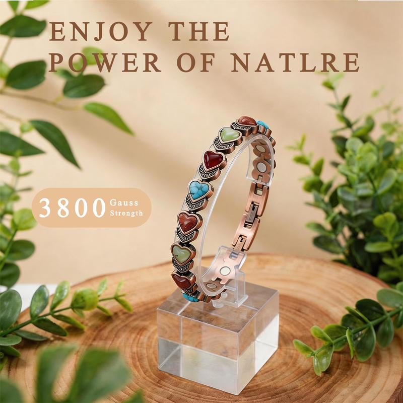 Aura Stone Copper Bracelet