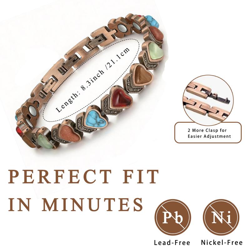 Aura Stone Copper Bracelet
