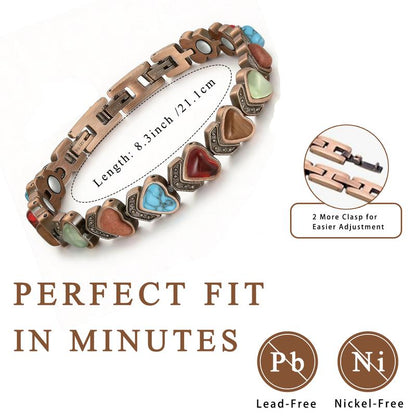 Aura Stone Copper Bracelet