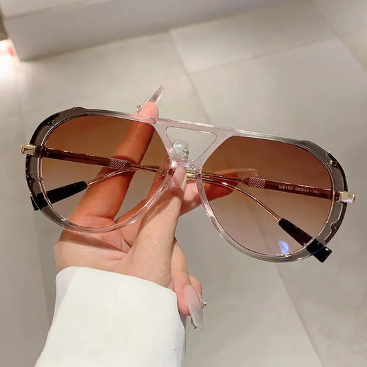 Y2K Retro Fashion Tortoise Shell Polarized Sunglasses