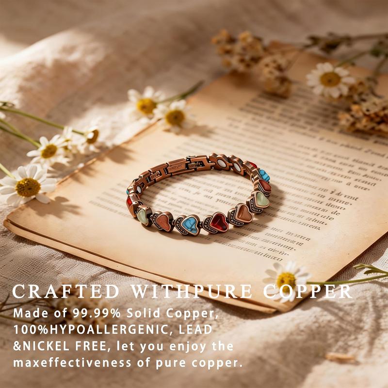 Aura Stone Copper Bracelet