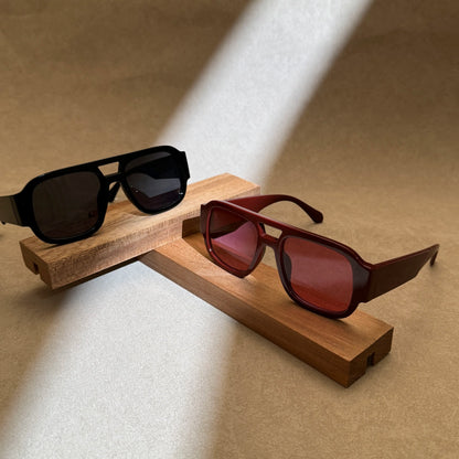 Cevani Chunky Aviator Sunglasses