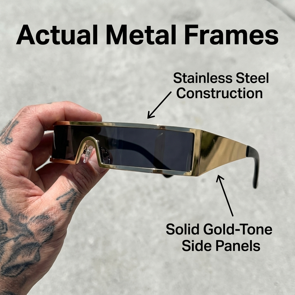 Cyberpunk Metal Frames