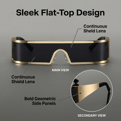 Cyberpunk Metal Frames