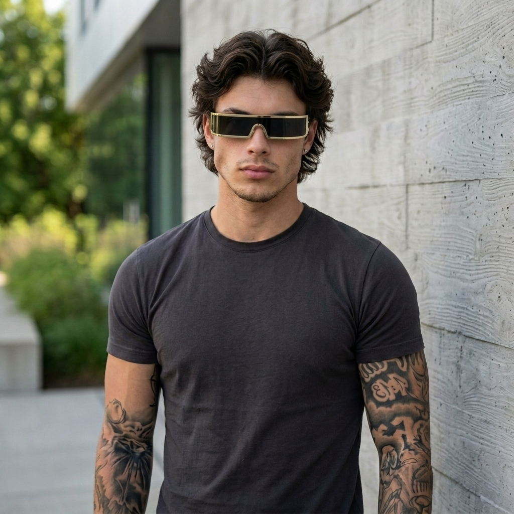 Cyberpunk Metal Frames