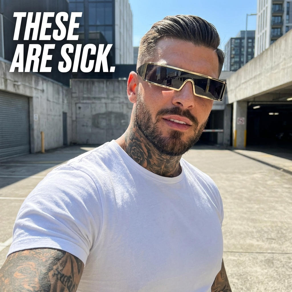 Cyberpunk Metal Frames