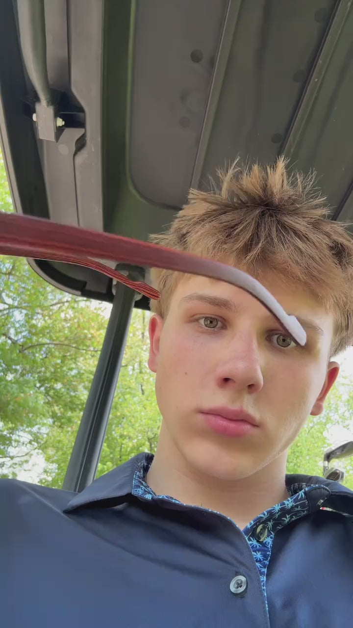 Riviera Square Sunglasses golf cart try-on video