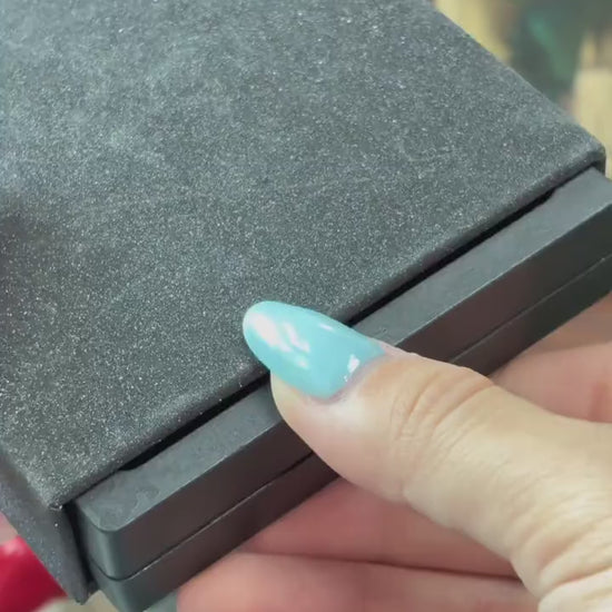 Customer-style video 6 showing the Vintage Black Stone Flower Ring