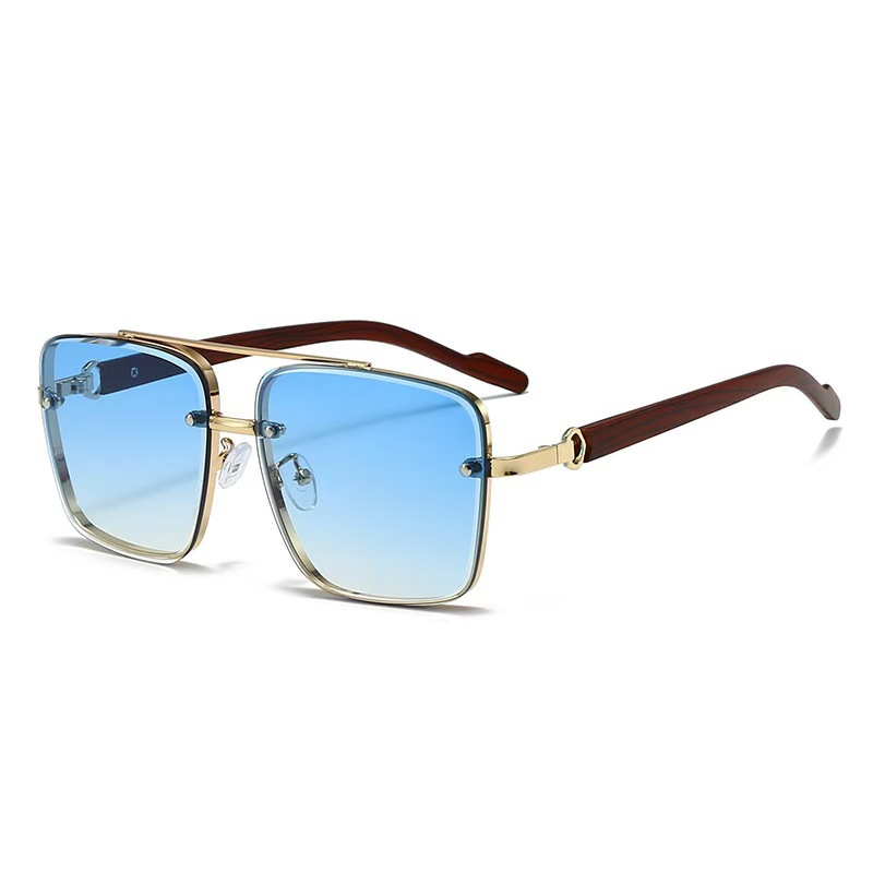 Riviera Square Sunglasses in Riviera Blue