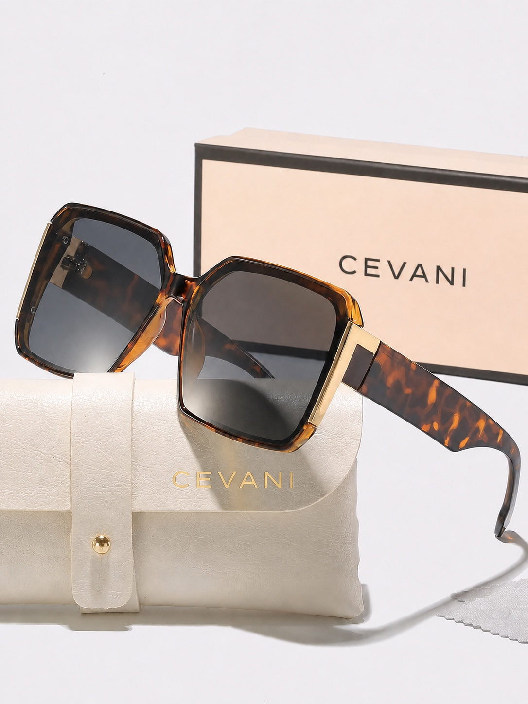 The Solara Shades in Brown by Cevani